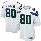 Nike Men & Women & Youth Seahawks #80 Steve Largent White Team Color Game Jersey,baseball caps,new era cap wholesale,wholesale hats